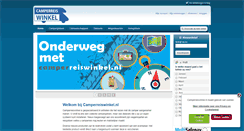 Desktop Screenshot of camperreiswinkel.nl
